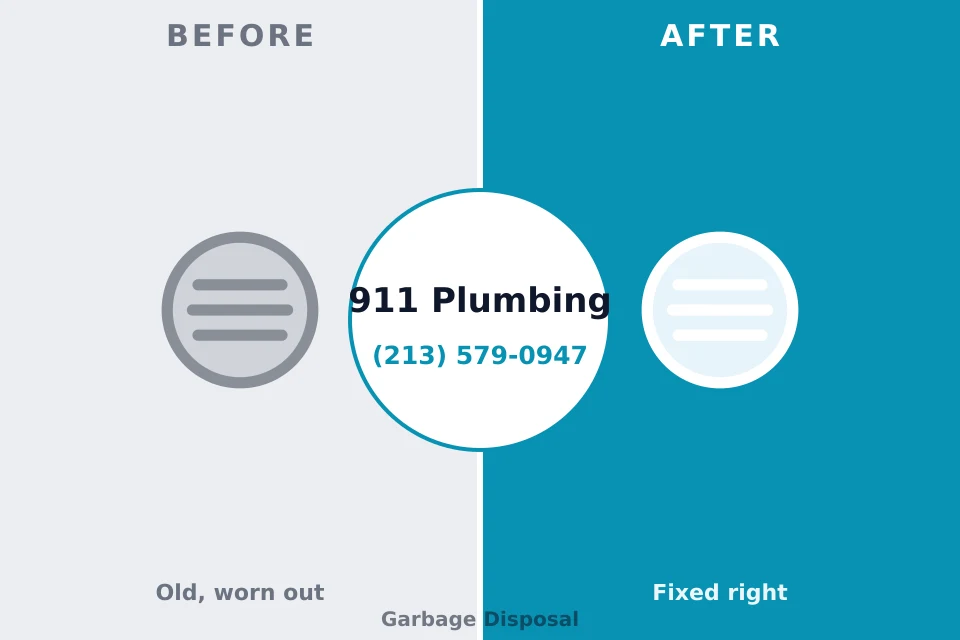 Before and after: plumbing repair Georgetown, PA